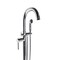 Castello Usa Neptune Freestanding Chrome Gooseneck Tub Filler Faucet with Breeze Handle CB-F04-CR-J0806 - alternate 4